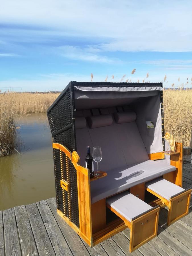 Pfahlbau Sunset II Toplage Inklusive Elektroboot Rust Zewnętrze zdjęcie