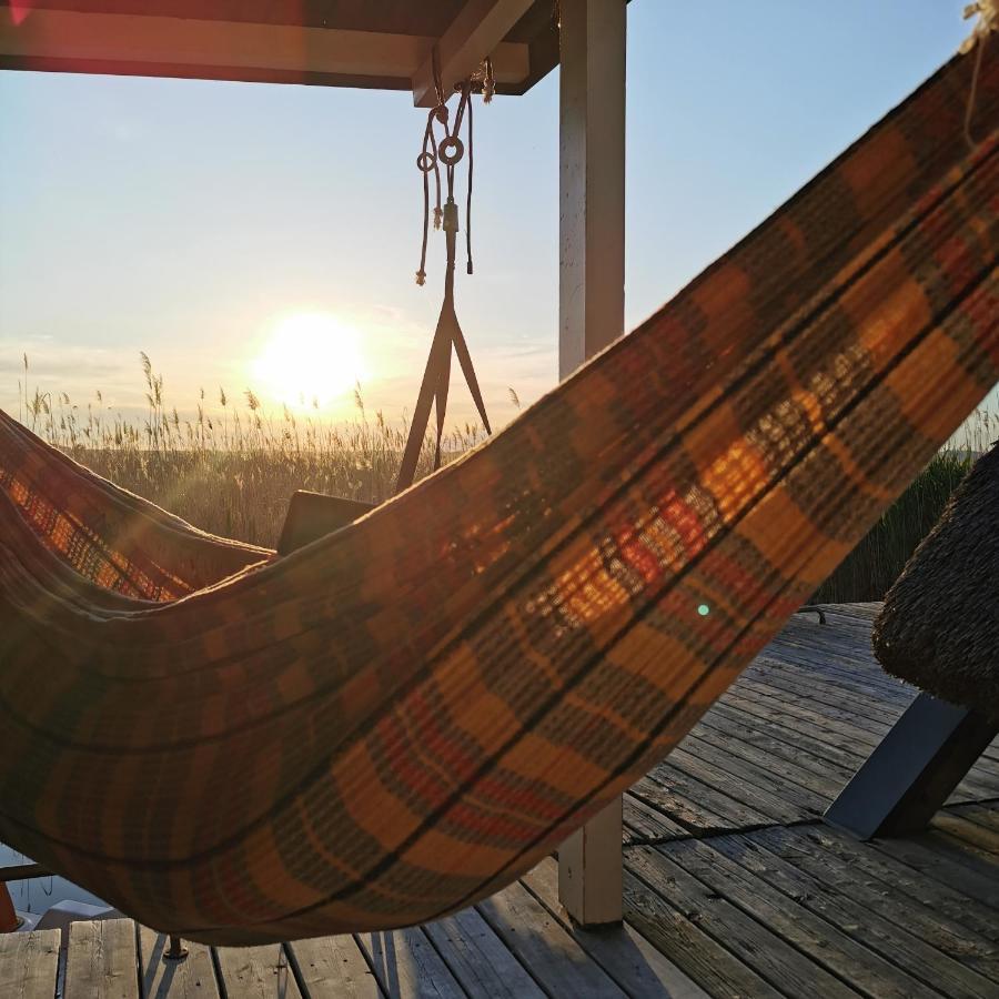 Pfahlbau Sunset II Toplage Inklusive Elektroboot Rust Zewnętrze zdjęcie