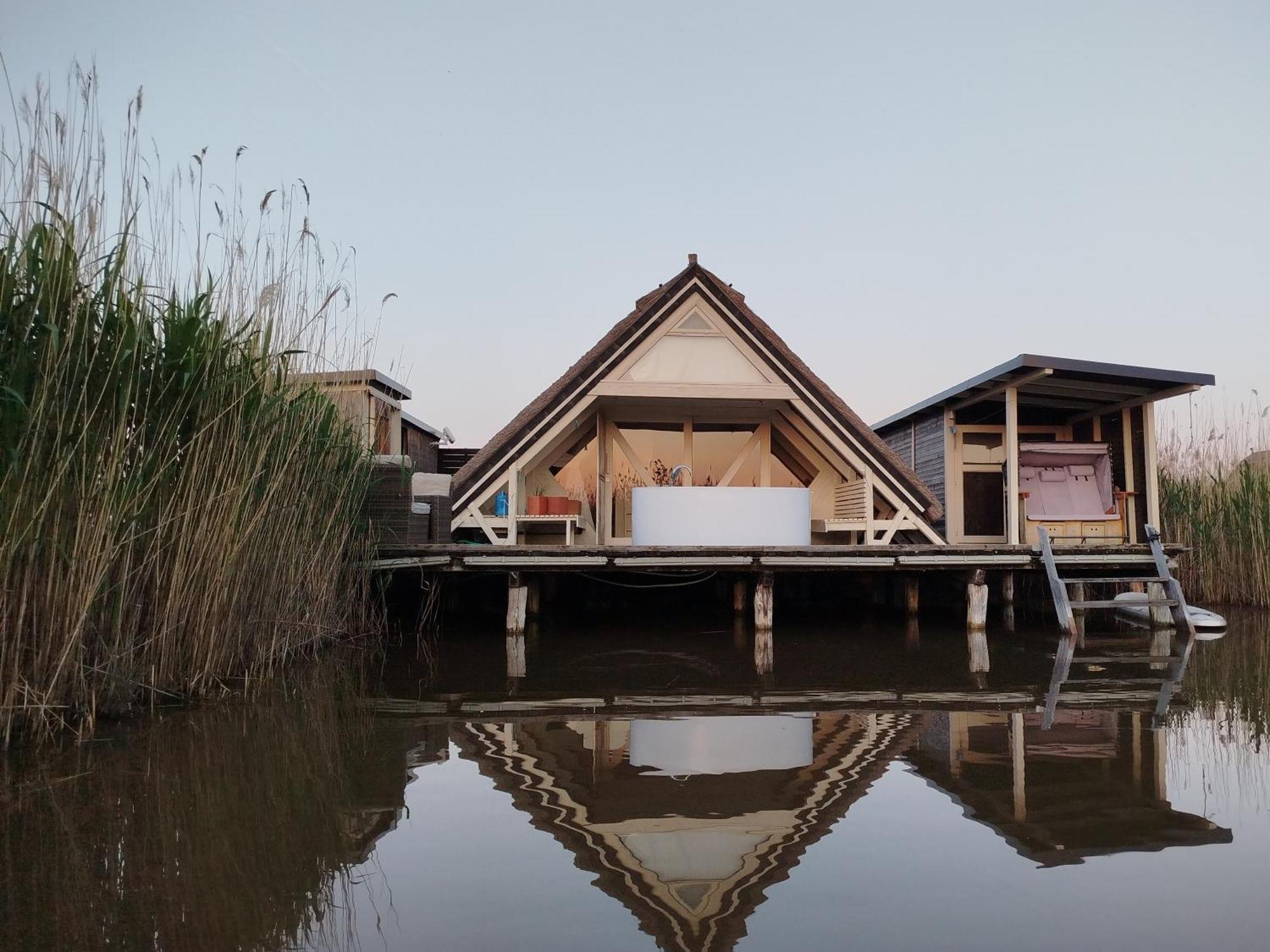Pfahlbau Sunset II Toplage Inklusive Elektroboot Rust Zewnętrze zdjęcie